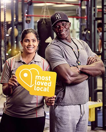 most loved local gym dbf